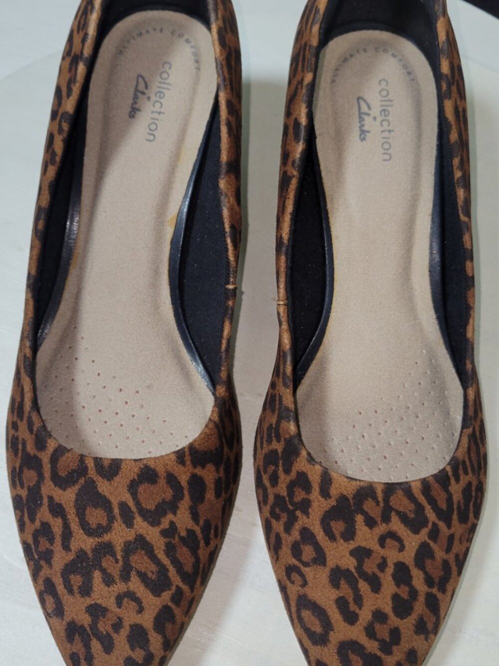 Clarks Linvale Jerica Collection - Suede Leather Pumps [Item #SP03]